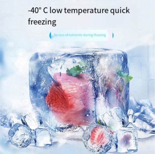 Good Quality 3 Trays Vertical Type Blast Freezer Dimension Suitable for Any Type of Business