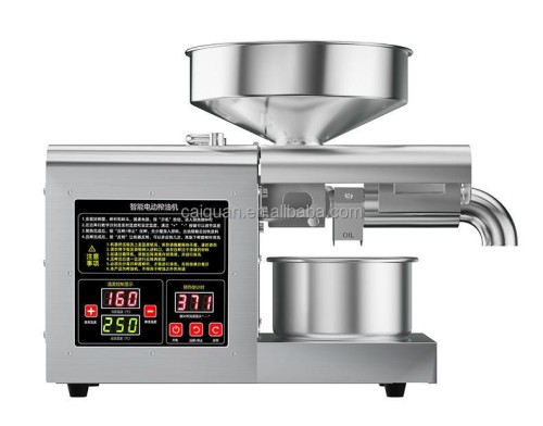T3 Oil Pressing Machine Peanuts Sesame Sunflower Seeds Cold Oil Press Machine Mini Oil Press for Business