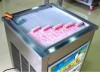 CBJ58/68 Commercial Ice Cream Flat Pan Rolled Instant Stir Fry Ice Cream Machine for Business