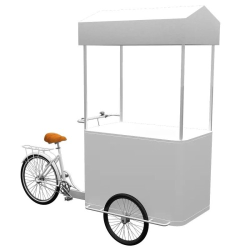 Customized Design Hot Dog Food Vending Cart 3 Wheels Coffee Tricycle Cart