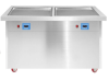 PF2S Automatic Double Square Pans Fried Ice Cream Rolls Making Machine