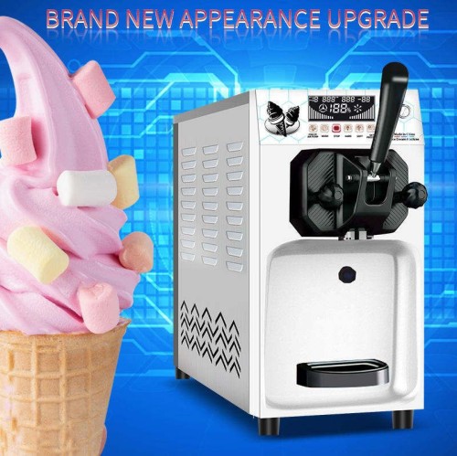 S8 Easy Operating Table Top Model Ice Cream Maker Machine 5 Liters 1 Flavors Ice Cream Machine