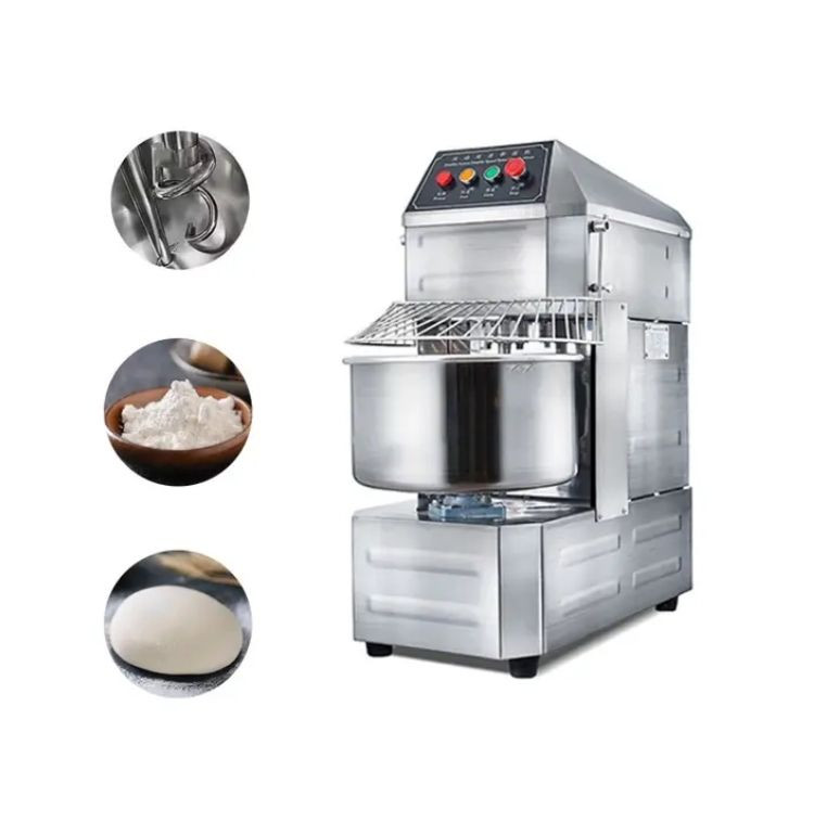 40L Big Capacity Double Speed Dough Mixer for Baking Stainless Steel Dough Mixing Machine