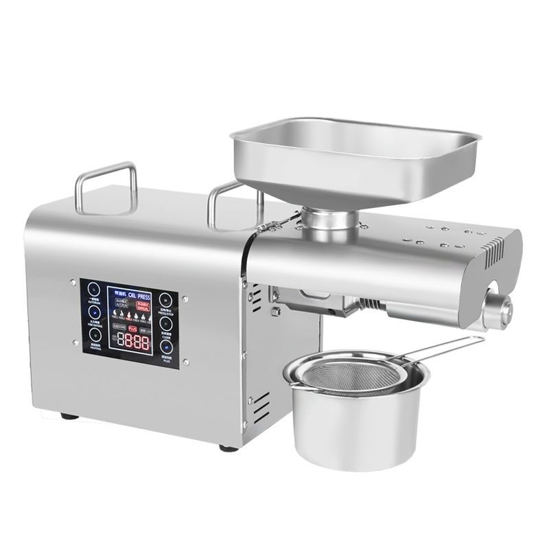 Mini Cold Oil Pressing Machine K28 Oil Press Peanuts Sesame Sunflower Flax Seeds Cold Oil Press Machine for Small Busin