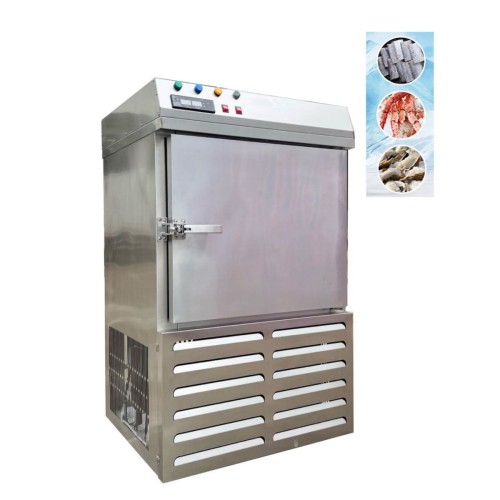178L Electric -80 Blast Chiller 6-8 Trays Stainless Steel Deep Freeze Freezer for Seafood Restaurants