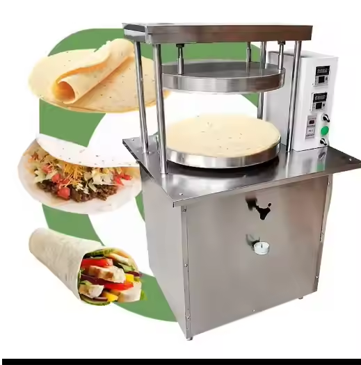 Automatic Hydraulic Bread Pancake Chapati Tortillas Pizza Hand Pita Used Automatic Tortilla Making Machine