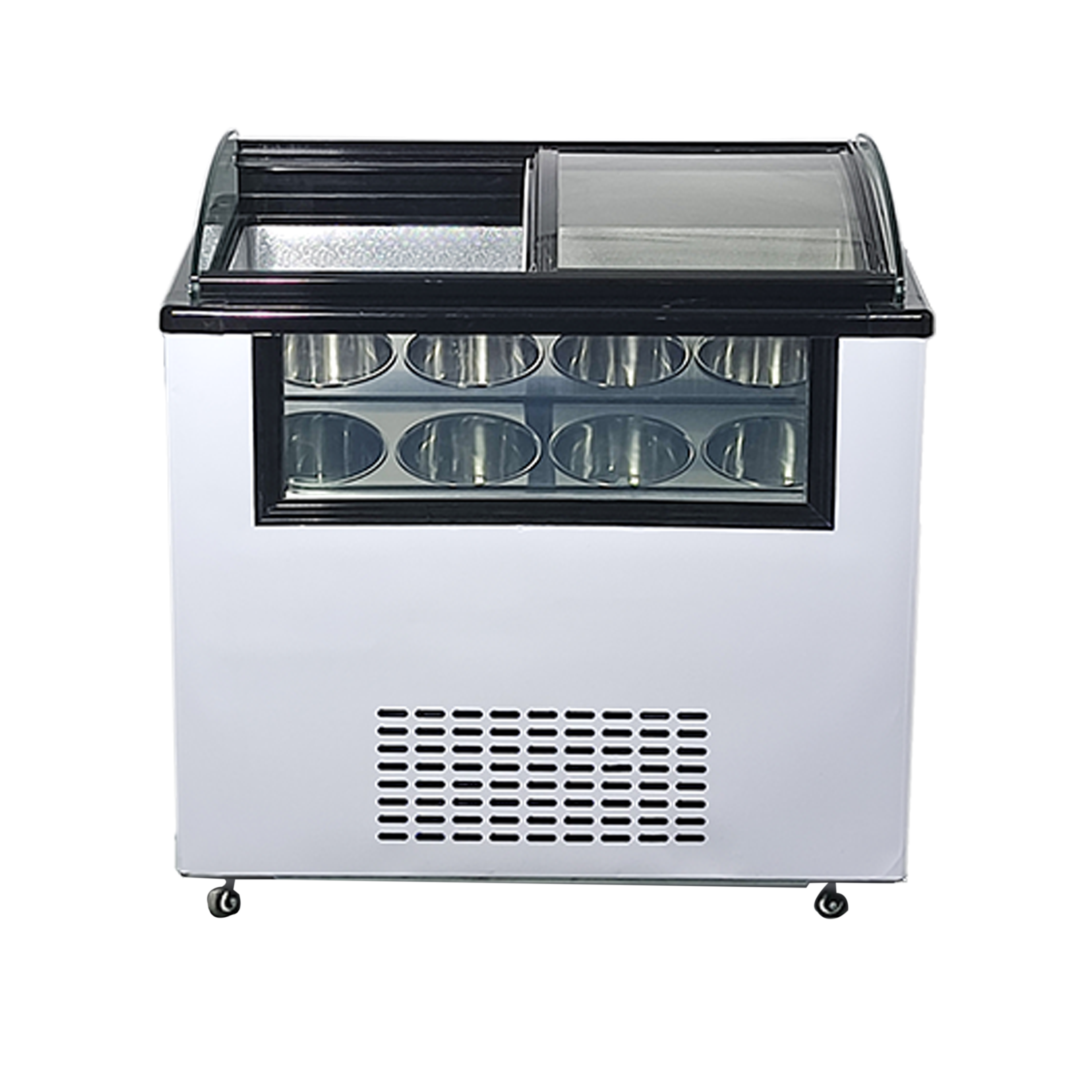 Good Quality Ice Cream Showcase Gelato Display Cabinet for Supermarket