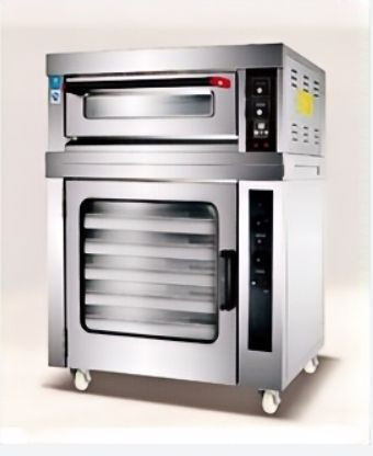 Combi Bake 1 Deck Oven with Proofer Baking Machine