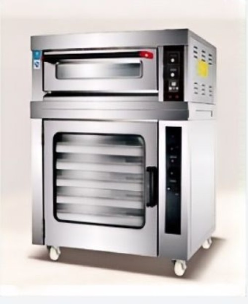 Combi Bake 1 Deck Oven with Proofer Baking Machine