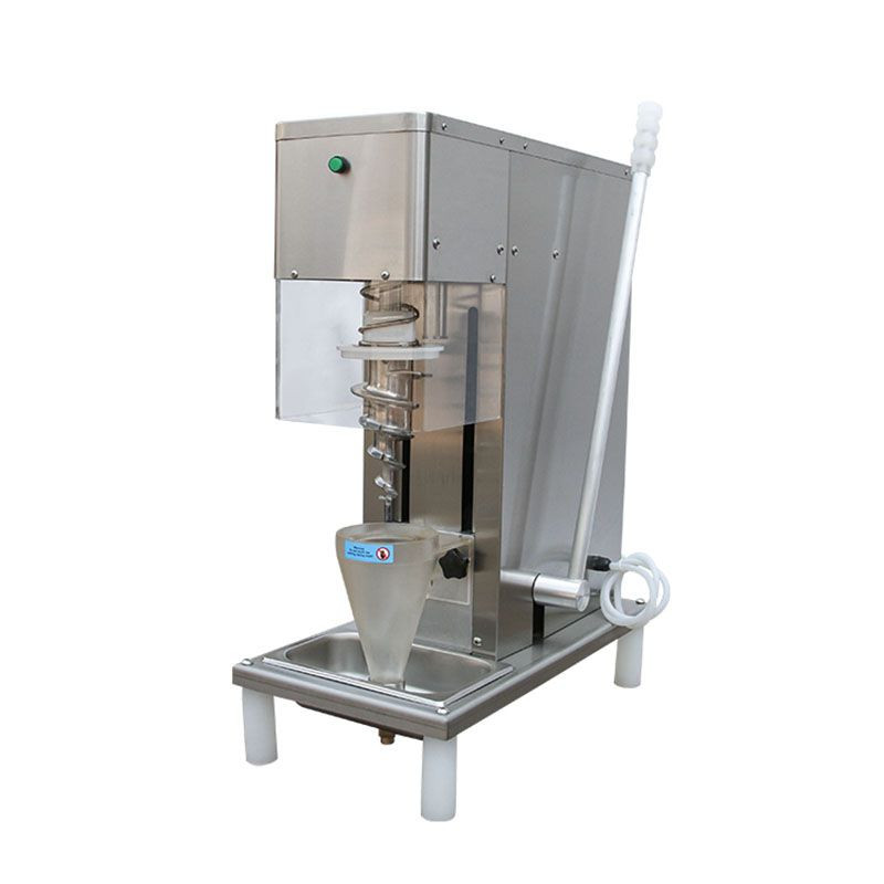 Tabletop Mini Ice Cream Blender Machine Fruits Ice Cream Mixing Machine/Swirl Real Fruit Ice Cream Blender