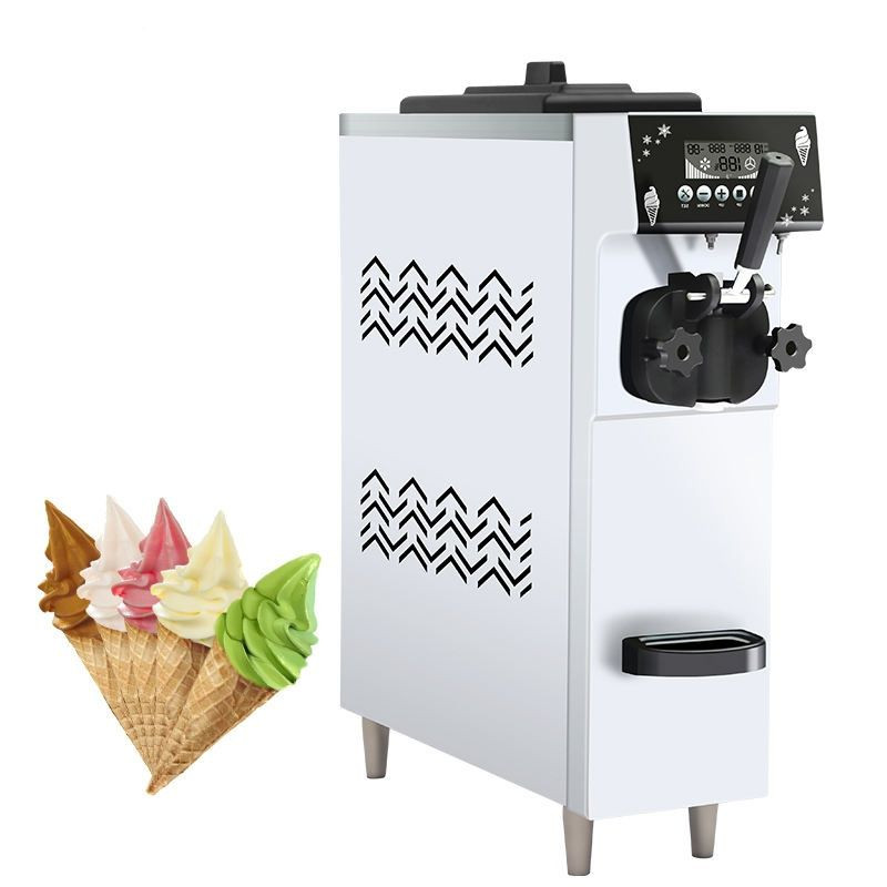 S12 Counter Top 1 Flavor Ice Cream Making Machine For Promotion Mini Ice Cream Machine