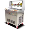 CBJ61 Multi-flavor Fried Ice Cream Machine Easy Operation Ice Cream Roll Machine