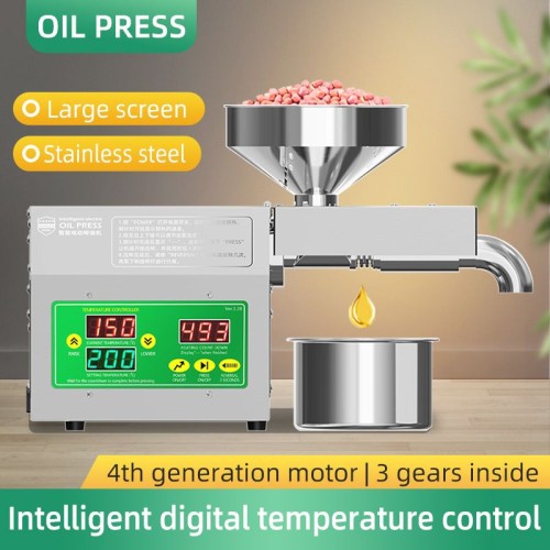 B01S Hot Selling Commercial Small Cold Pressed Virgin Coconut Oil Machine/oil Press With Oil Filter