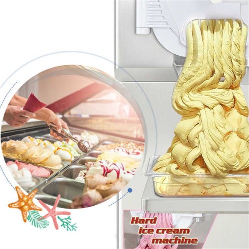ICM-28S Hard Ice Cream Making Machine Automatic Hard Ice Cream Maker Ice Cream Machine Price