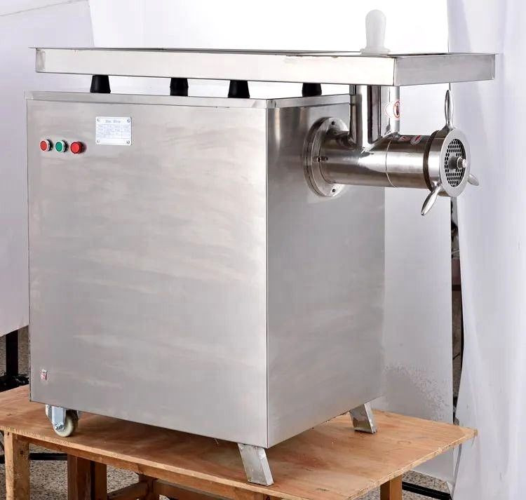 Large Capacity Meat Mincer Electric Stainless Steel Sausage Stuffer Machine