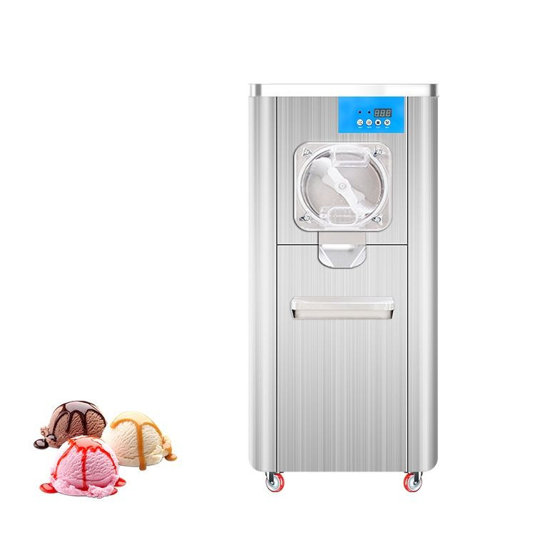 H16C Commercial Vertical Frozen Gelato Machines Hard Ice Cream Machine 12-16 L/H