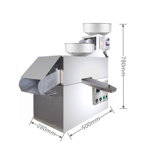 52 Hot Screw pressed oil making machine peanut sesame oil extraction machine