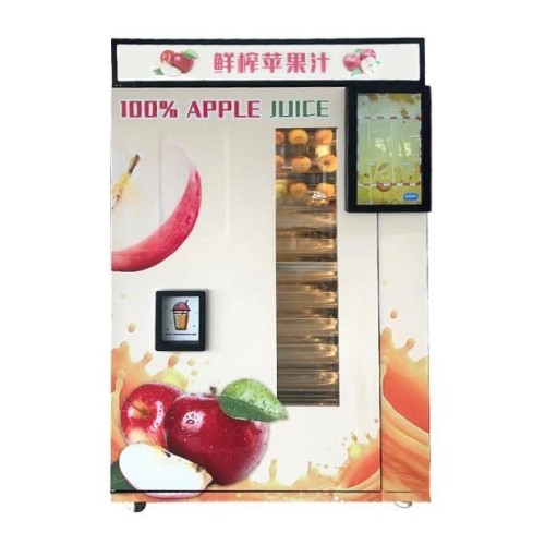 Orange juice apple juice vending machine