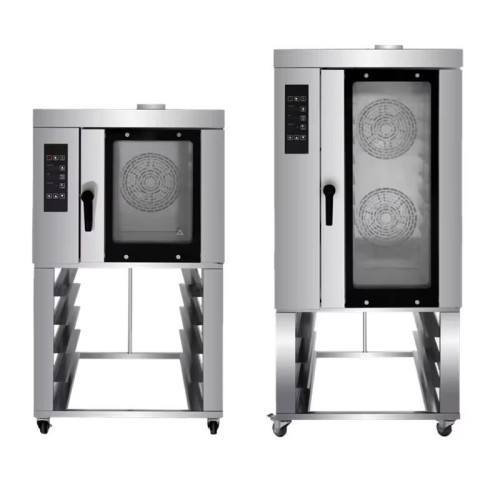 China Hot Air 10 Tray Industrial Gas-Powered Hot Air Furnace Convection Oven