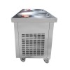 2000 Double Round Pan Stainless Steel Commercial Frozen Ice Cream Rolls Making Machine Fried Ice Cream Machine