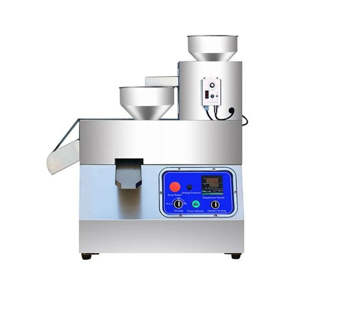 58 Fully Automatic Seed Oil Expeller Castor Screw Oil Press Machine Vegetable Oil Extractor