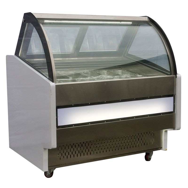 Good Quality Ice Cream Display Showcase Freezer Display Cabinet for Business