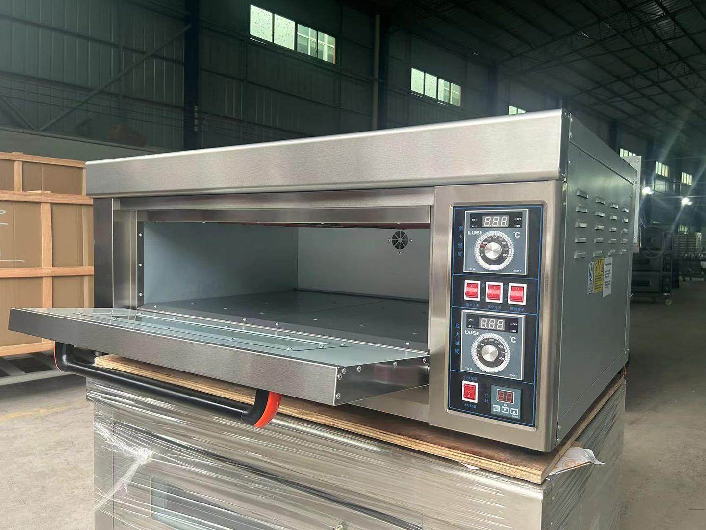 1 Desk 4 Tray Pizza Cake Electric Oven Bread Baking Box Bommercial Baking Equipment