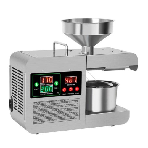 Automatic X8S Oil Press Machine Electric Peanuts Sesame Sunflower Seeds Oil Press Machine Cold Oil Press Machine for Bu