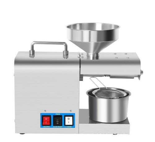 RG-311 Mini Oil Pressing Machine Electric Peanuts Sesame Sunflower Seed Cold Oil Press Machine