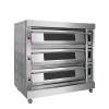 Commercial 3-Deck 9-Tray Electric Bakery Oven Big Industrial Baking Equipment for Restaurants