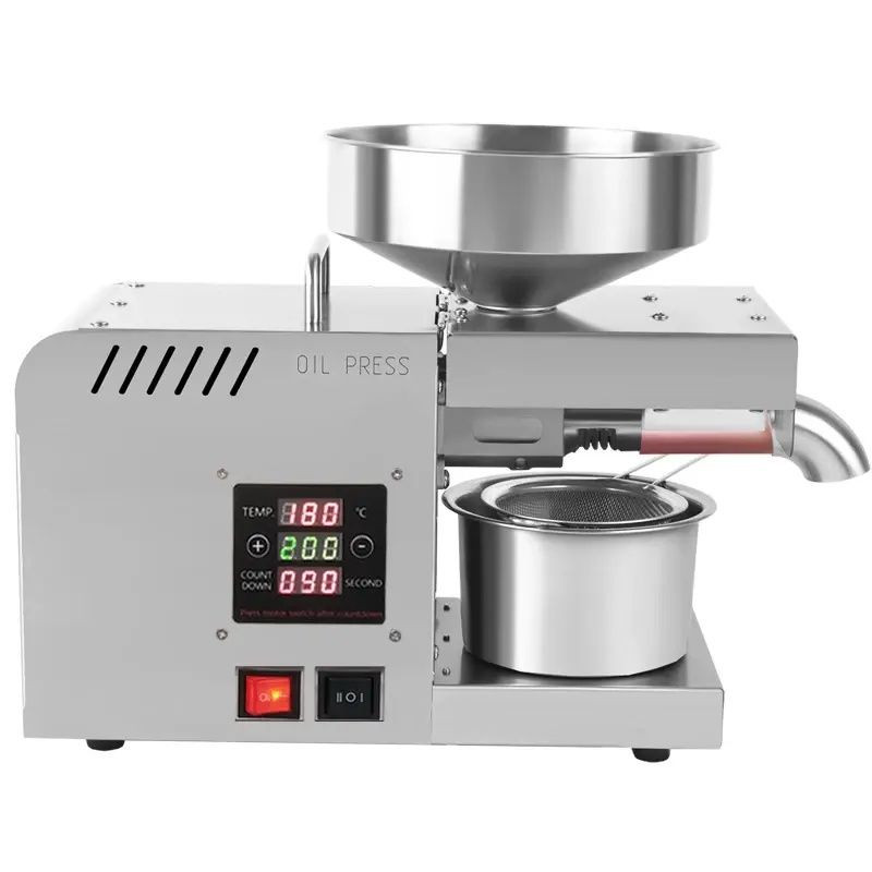 X5S Oil Press Machine Peanuts Sesame Sunflower Seeds Cold Oil Press Machine Cold Oil Pressers