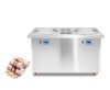 PF2R-6C Fried Ice-cream Roll Cart Rolled Ice Cream Maker Machine Fry Cold Plate Ice Cream Roll Cart Machine