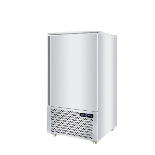 Commercial 6 Trays Vertical Type Blast Freezer Fast Chiller Ice Cream Blast Freezer Suitable for Small Business