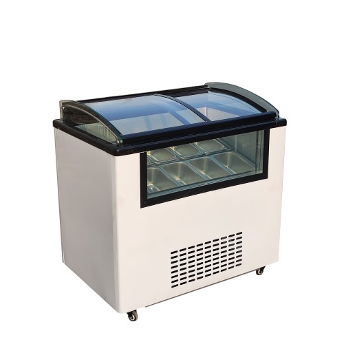 Good Quality Ice Cream Showcase Gelato Display Cabinet for Supermarket