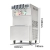 ICM-395 Commercial 7 Flavors Soft Ice Cream Machine/Ice Cream Maker / Frozen Yogurt Ice Cream Machine Maker