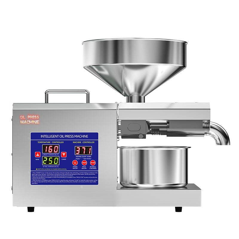 Hot/Cold Oil Pressers K39 Oil Press Machine Peanuts Sesame Sunflower Seeds Cooking Oil Press Machine