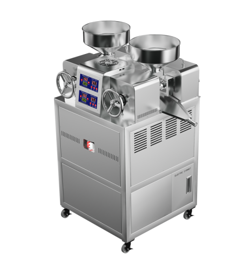 P60 Cold Oil Press Machine New Used Sunflower Soybean Seeds Business Plant Material Motor Core Sesame Extraction