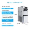 25DB Stainless Steel Structure Portable Soft Ice Cream Machine Soft Serve Maker Machine