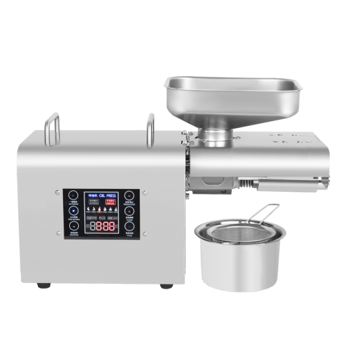 Mini Cold Oil Pressing Machine K28 Oil Press Peanuts Sesame Sunflower Flax Seeds Cold Oil Press Machine for Small Busin