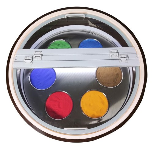 Commercial Ice Cream Bucket Display Cabinet Showcase Gelato Round Barrel Showcase with freezer