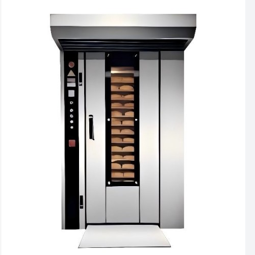 Industrial Rotary Oven For Bakery Hot Air 16 Electrical Bread Equipment
