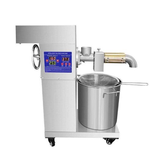 D08 New Condition Cold Oil Press Machine Sunflower Sesame Peanut Seeds & Soybean Oil Pressing