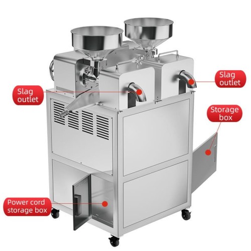 P60 Cold Oil Press Machine New Used Sunflower Soybean Seeds Business Plant Material Motor Core Sesame Extraction