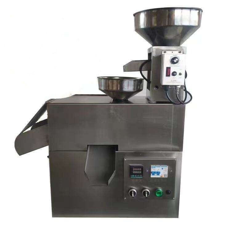 52 Hot Screw pressed oil making machine peanut sesame oil extraction machine