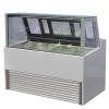 Air Cooling Gelato Popsicle Display Cabinet for Commercial Use Ice Cream Showcase with Freezer