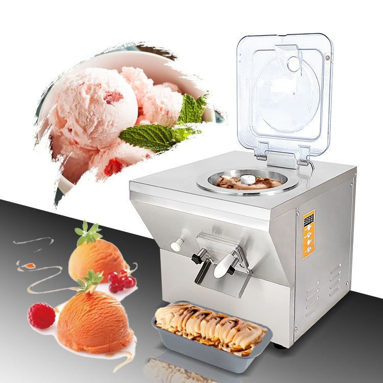 ICM-12-2 Batch Freezer Hard Ice Cream Machine Automatic Hard Ice Cream Maker Gelato Maker Machine