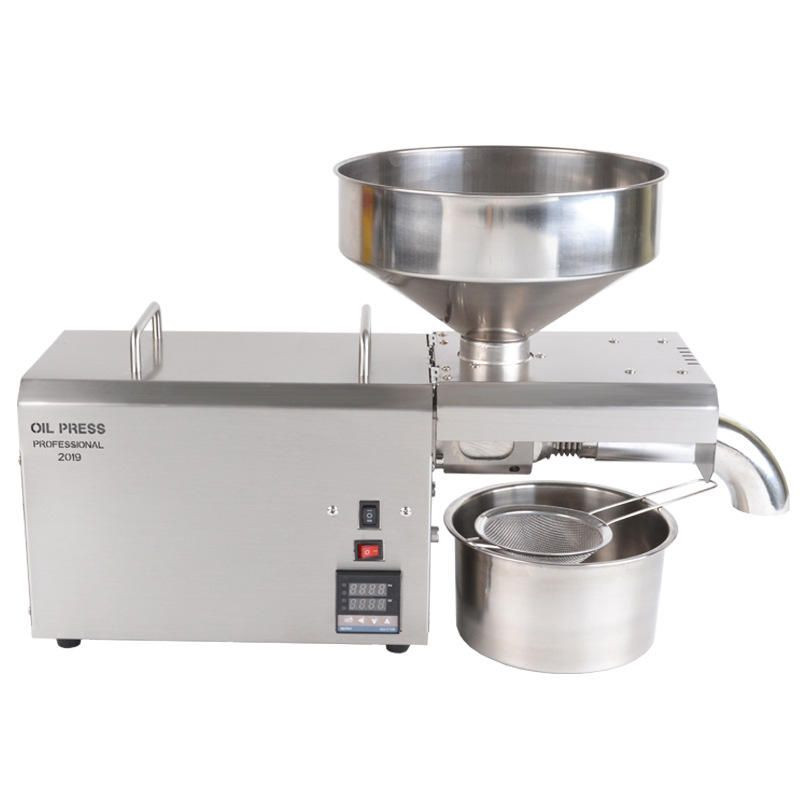 S8 Commercial Oil Press Machine Electric Home Use Oil Press Intelligent Cold and Hot Pressing Machine for Sale