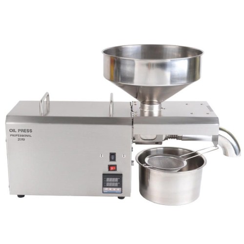 S8 Commercial Oil Press Machine Electric Home Use Oil Press Intelligent Cold and Hot Pressing Machine for Sale