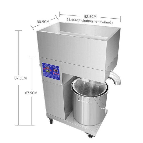 D08 New Condition Cold Oil Press Machine Sunflower Sesame Peanut Seeds & Soybean Oil Pressing