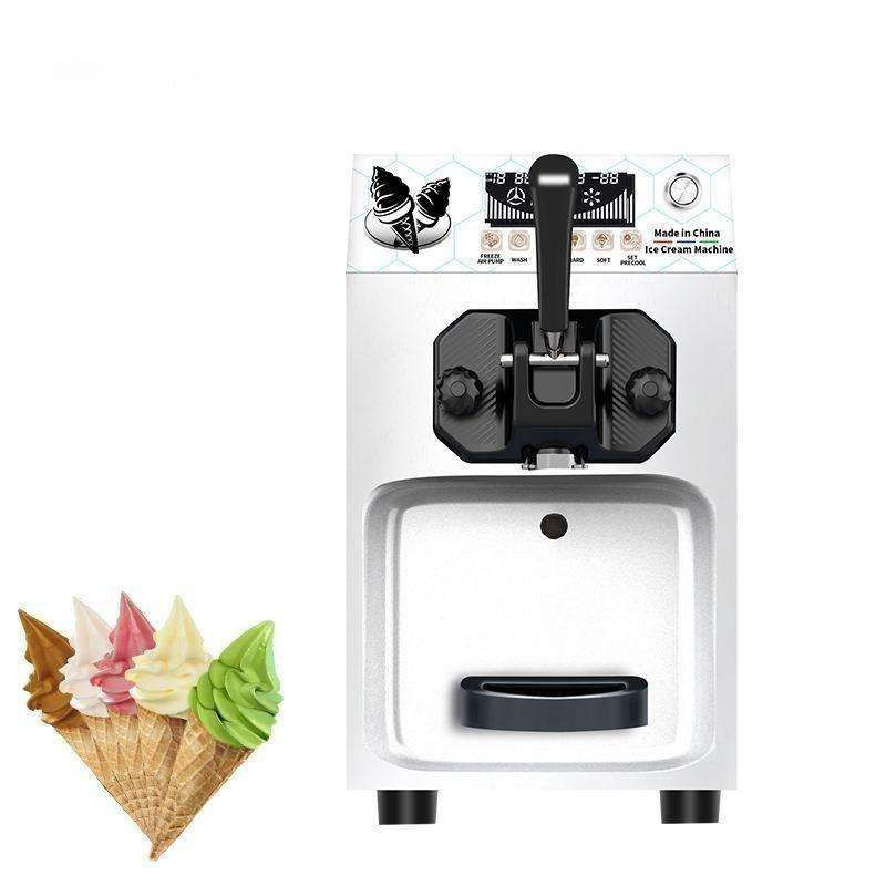 S8 Easy Operating Table Top Model Ice Cream Maker Machine 5 Liters 1 Flavors Ice Cream Machine